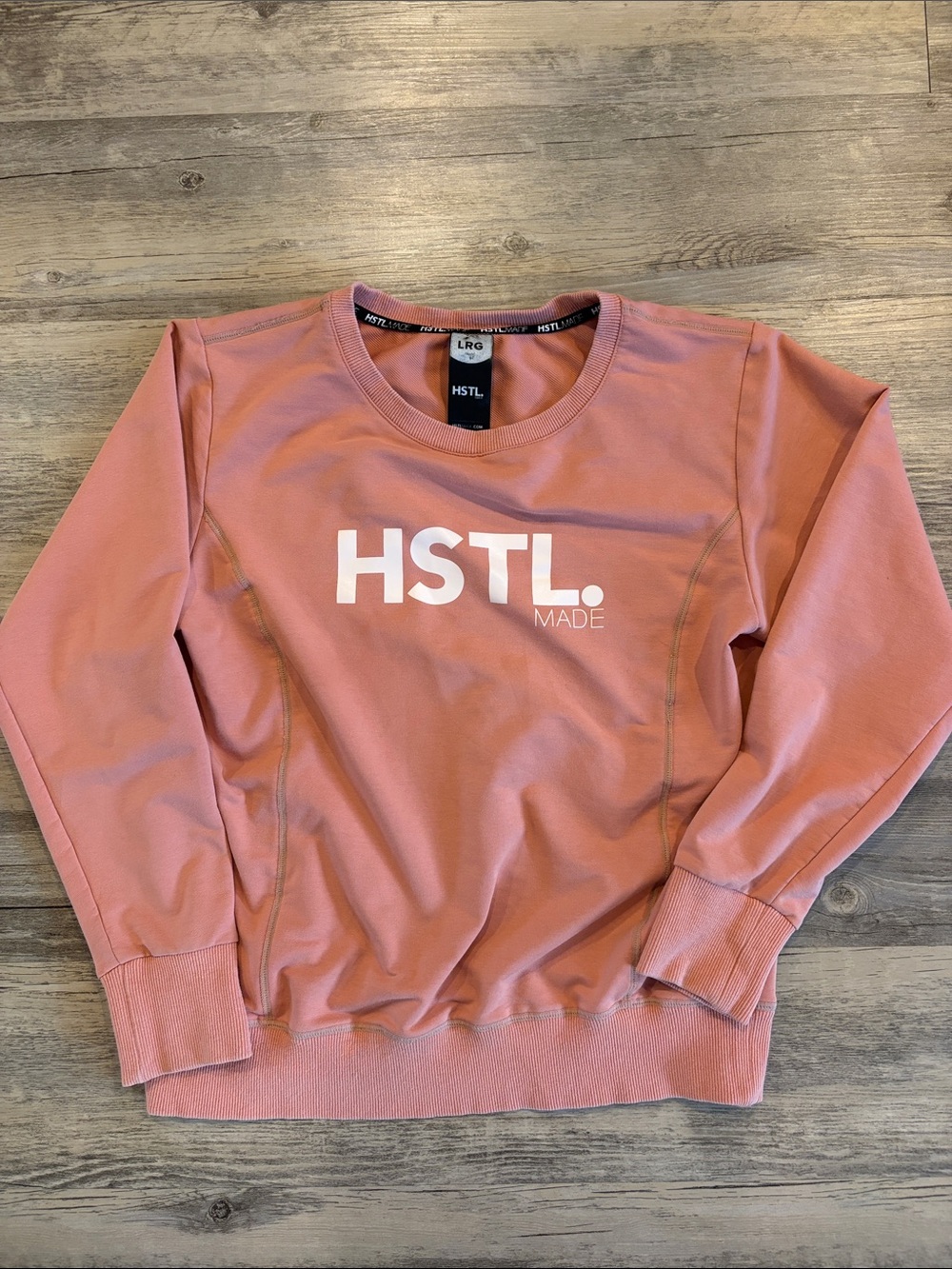 HSTL. Made Women's Pink Pullover Sweatshirt